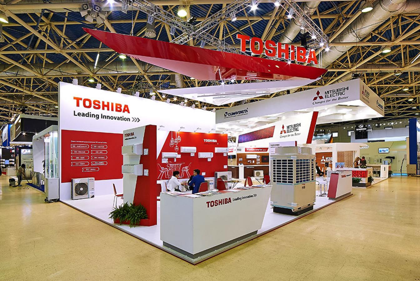 выставочный стенд, stand for toshiba
