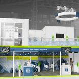 выставочный стенд, стенд для компании техносерв