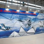 выставочный стенд, стенд для оак - объединенной авиастроительной корпорации