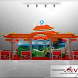 выставочный стенд, stand for china tourism departament