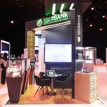 выставочный стенд, stand for sberbank of russia