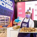 выставочный стенд, стенд для бренда "слово мясника"