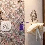 выставочный стенд, stand for palitra wallcovering factory