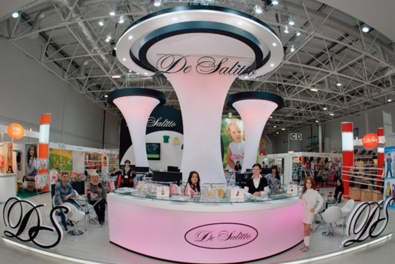 выставочный стенд, stand for de salitto company