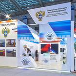 выставочный стенд, стенд для федерального агентства "росавтотранс"