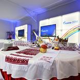 выставочный стенд, grand openning of gazprom's compressor station in krasnodar region