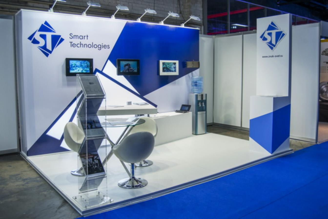 выставочный стенд, stand for smart technologies