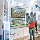 выставочный стенд, стенд для девелоперской компании "пионер"