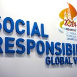 выставочный стенд, social responsibility зона на 21м мировом нефтяном конгрессе 