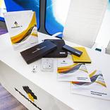 выставочный стенд, printing and gift materials for rosneft