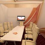 выставочный стенд, decoration of scene, congress zones and grand opening ceremony