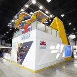 выставочный стенд, стенд для судостроительного комплекса "звезда"