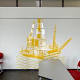 выставочный стенд, оформление пространства для пао "нк "роснефть"