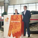 выставочный стенд, navigation systems for 21st world petroleum congress