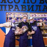 выставочный стенд, стенд для бренда "слово мясника"