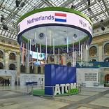 выставочный стенд, grand opening zone on atom expo