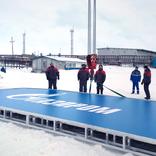 выставочный стенд, official ceremony at the kharasavay gas field of yamal