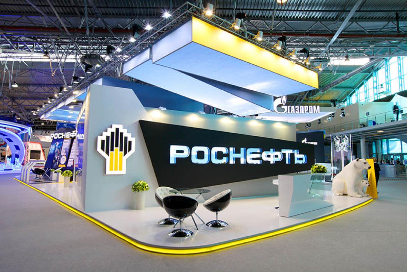 выставочный стенд, стенд для оао «нк «роснефть» 