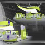 выставочный стенд, стенд для компании "богемия-люкс посуда"