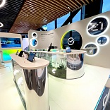 Stand and photozone for Sber