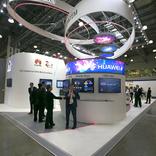 выставочный стенд, стенд для компании huawei 