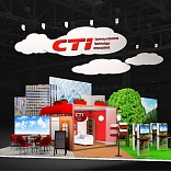 Stand for CTI Company 