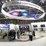 выставочный стенд, стенд для компании huawei 