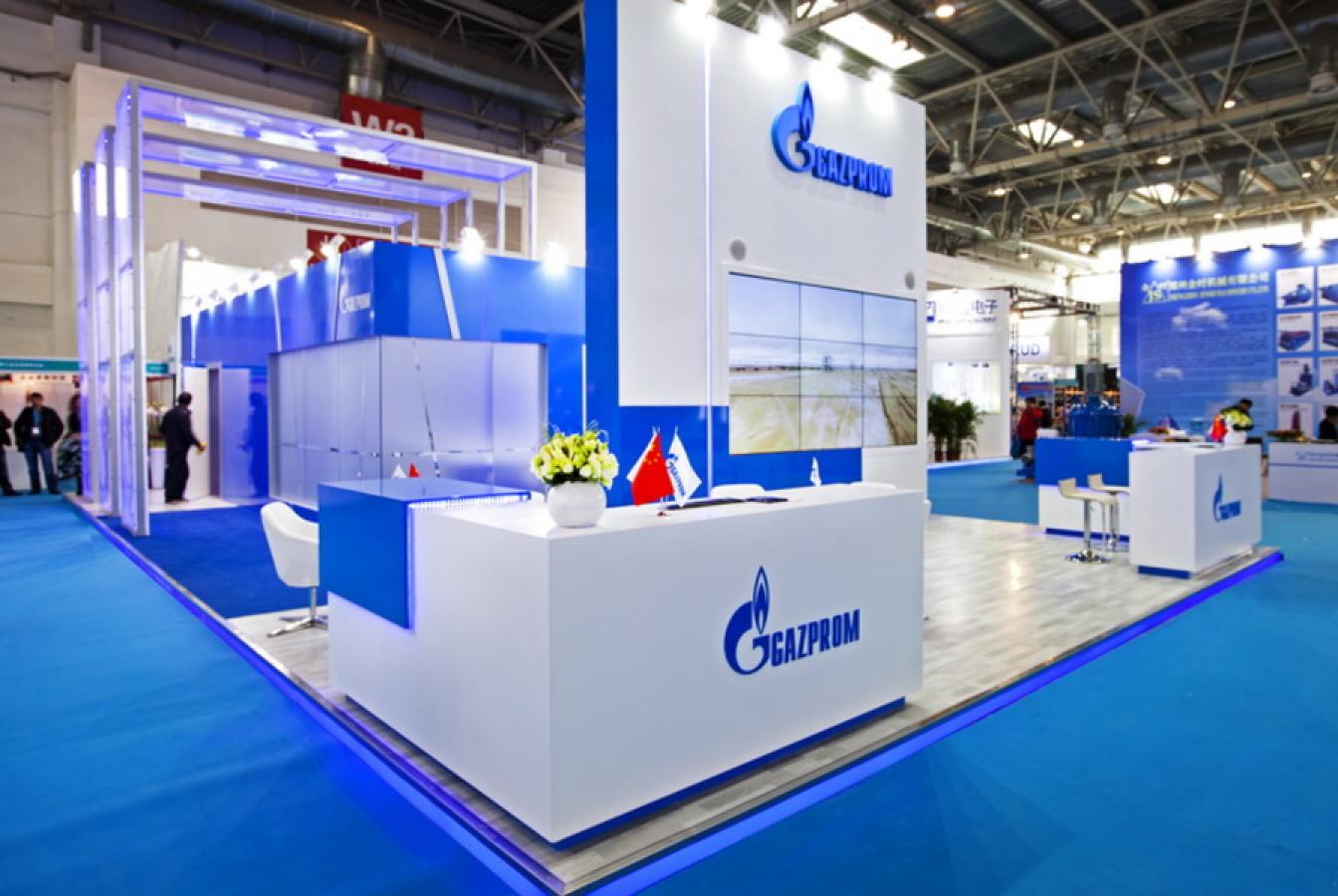 выставочный стенд, стенд для оао "газпром" 