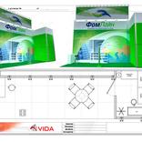 выставочный стенд, stand for foamline company