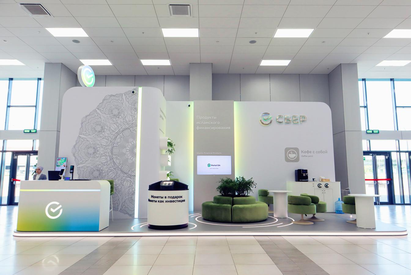 выставочный стенд, stand for sber