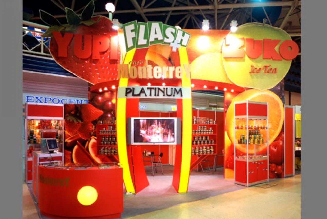 выставочный стенд, stand for monterrey company