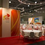 выставочный стенд, lunch zone of 21st world petroleum congress