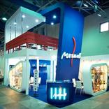 выставочный стенд, stand for m'yagkov company