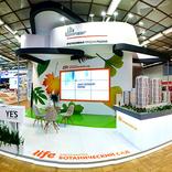 выставочный стенд, стенд для компании "пионер"