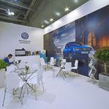выставочный стенд, stand for volkswagen commercial auto