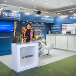 выставочный стенд, стенд для компании swiss quote