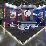 выставочный стенд, стенд для совкомбанк страхование