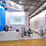 выставочный стенд, стенд для компании "лидер инвест"