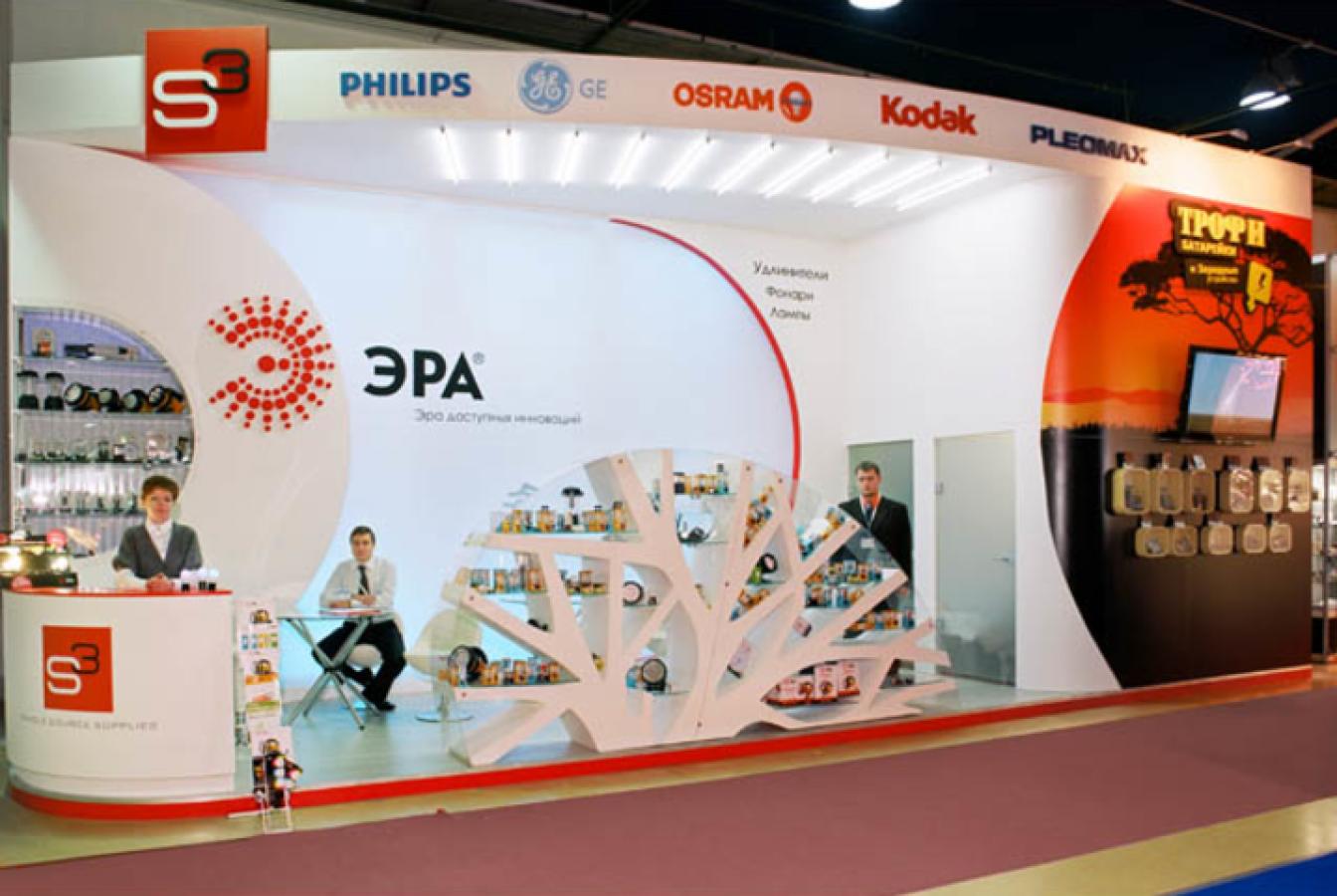 выставочный стенд, стенд для компании s3