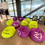 выставочный стенд, stand and photozone for sber