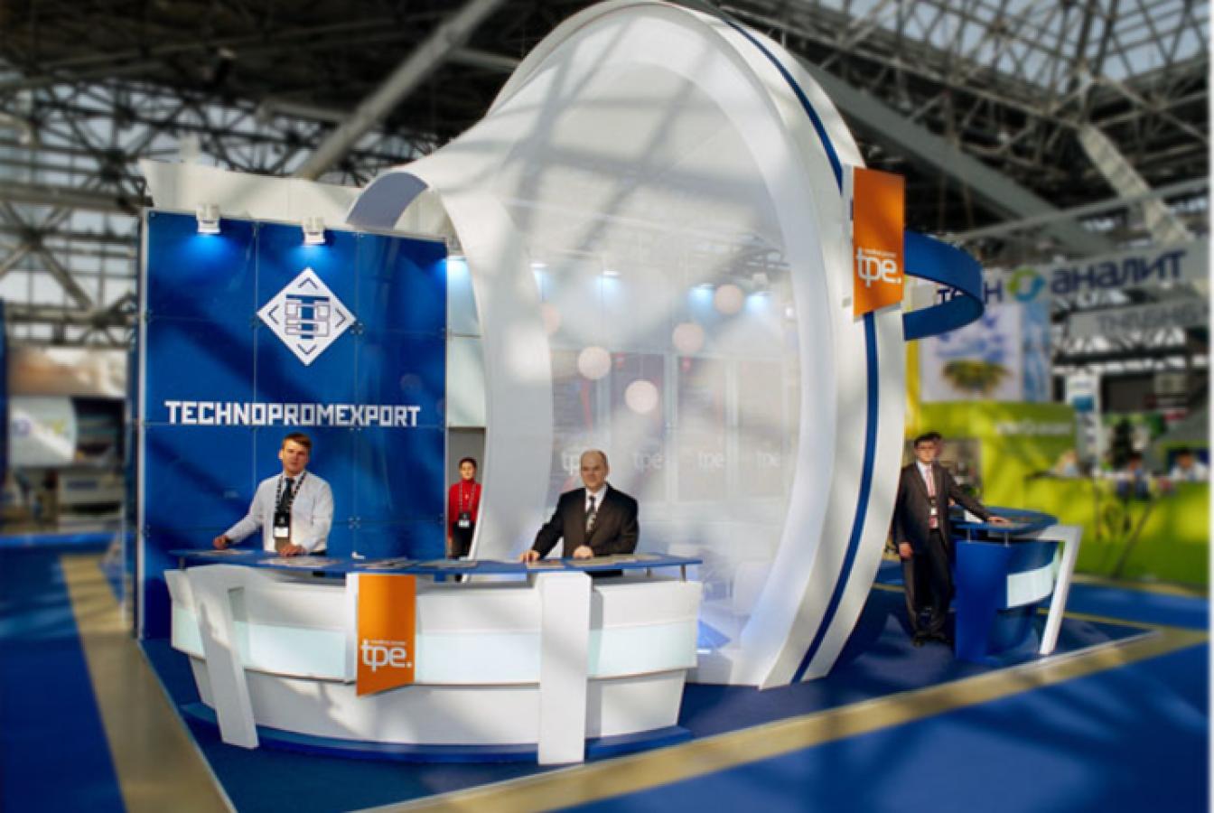 выставочный стенд, stand for technopromexport 