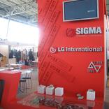 выставочный стенд, stand for sigma lg company