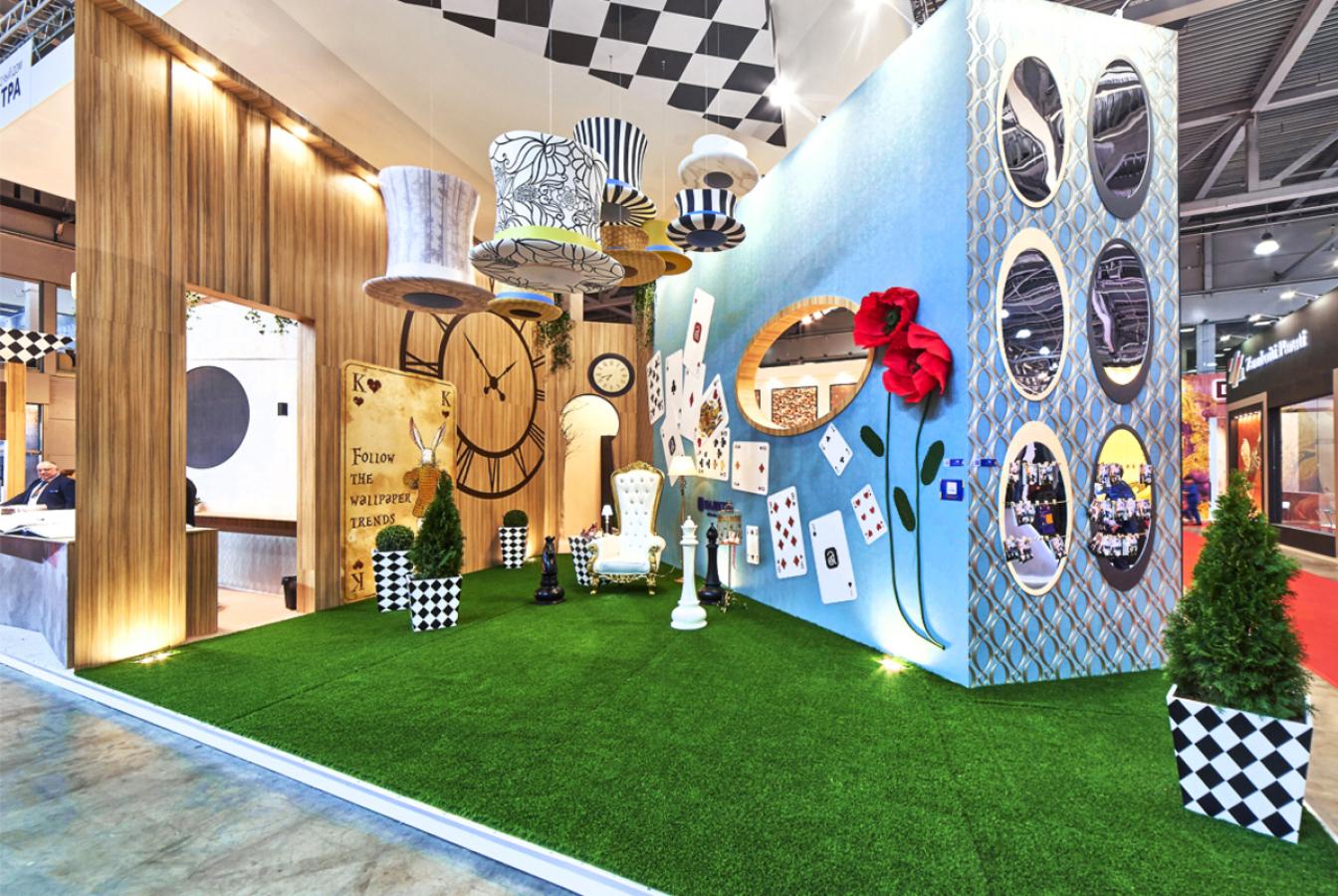 выставочный стенд, stand for kof palitra