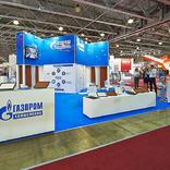 выставочный стенд, стенд для компании "газпром химволокно"