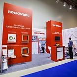 Stand for ROCKWOOL Company