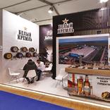 выставочный стенд, стенд для компании "белый кремль"