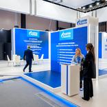 выставочный стенд, stand for gazprom invest