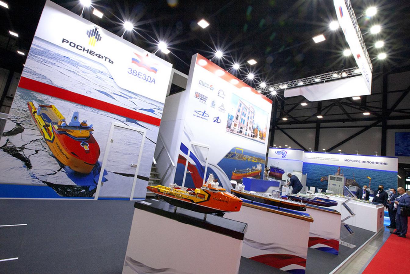 выставочный стенд, stand for zvezda plant