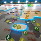 выставочный стенд, stand for tomsk region