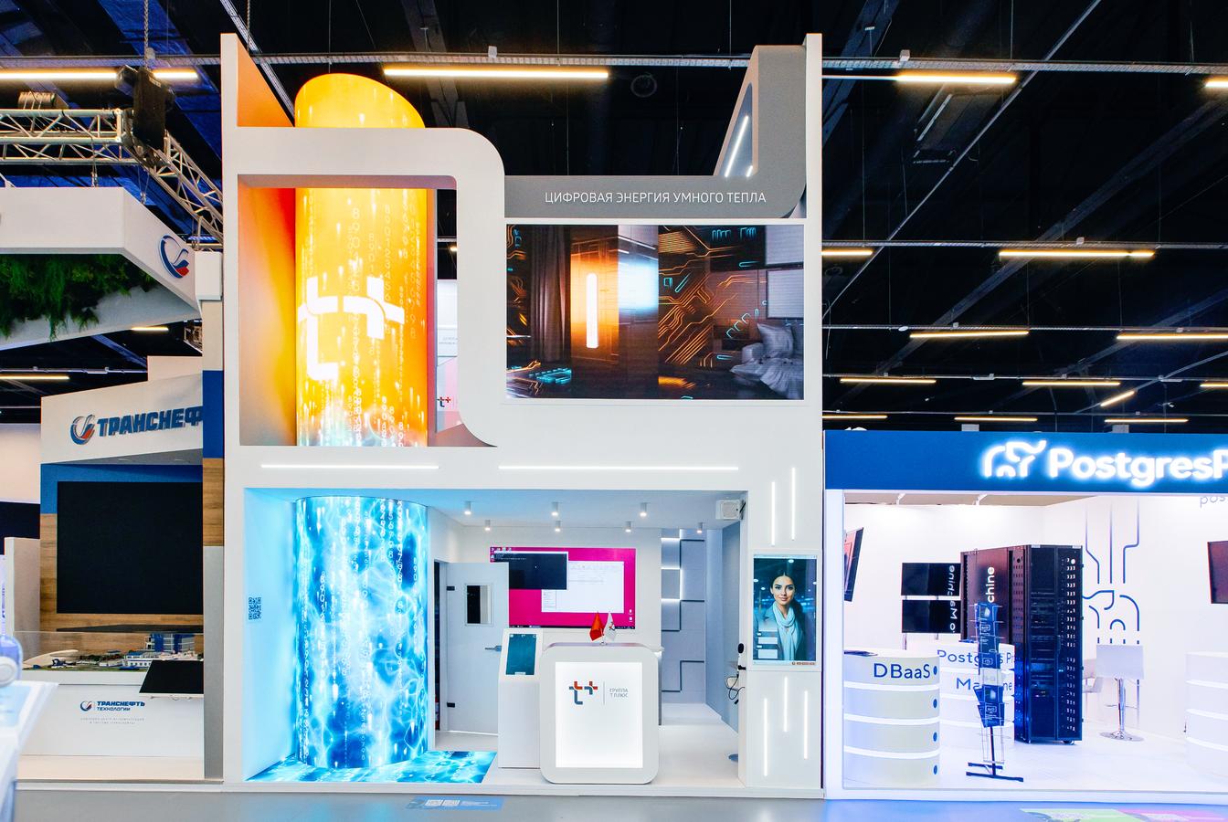 выставочный стенд, stand for t+